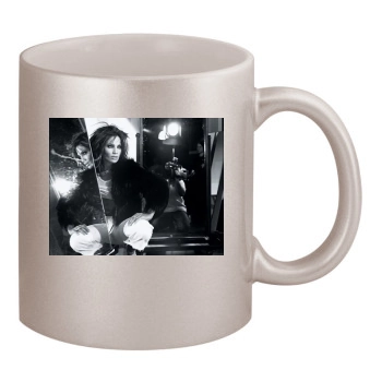 Jennifer Lopez 11oz Metallic Silver Mug