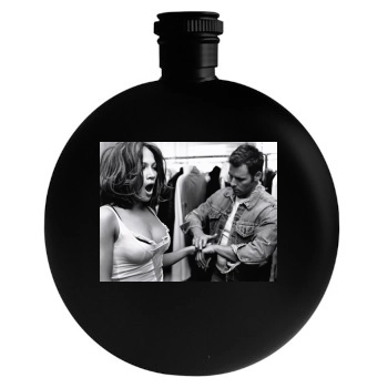 Jennifer Lopez Round Flask