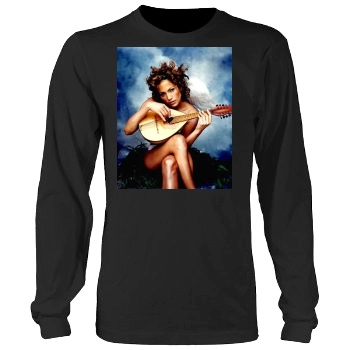 Jennifer Lopez Men's Heavy Long Sleeve TShirt