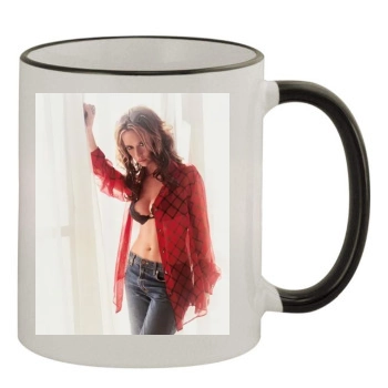 Jennifer Love Hewitt 11oz Colored Rim & Handle Mug