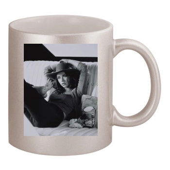 Jennifer Love Hewitt 11oz Metallic Silver Mug