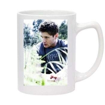 Jensen Ackles 14oz White Statesman Mug