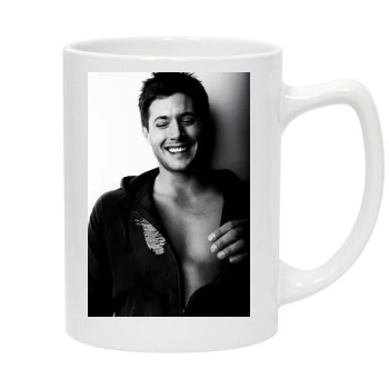 Jensen Ackles 14oz White Statesman Mug