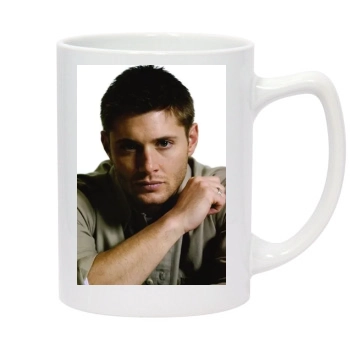 Jensen Ackles 14oz White Statesman Mug