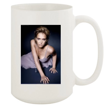 Jessica Alba 15oz White Mug