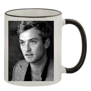 Jude Law 11oz Colored Rim & Handle Mug