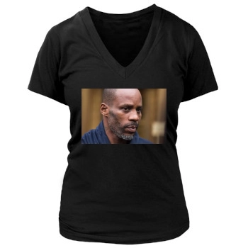 DMX Women's Deep V-Neck TShirt