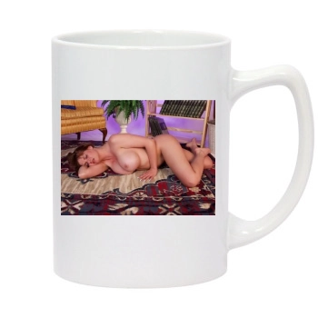 June Summers 14oz White Statesman Mug