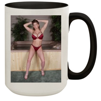 June Summers 15oz Colored Inner & Handle Mug