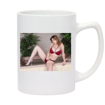 June Summers 14oz White Statesman Mug