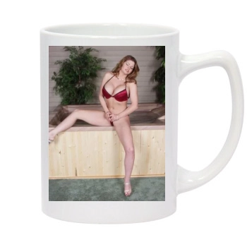 June Summers 14oz White Statesman Mug