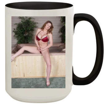 June Summers 15oz Colored Inner & Handle Mug