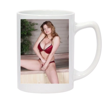 June Summers 14oz White Statesman Mug