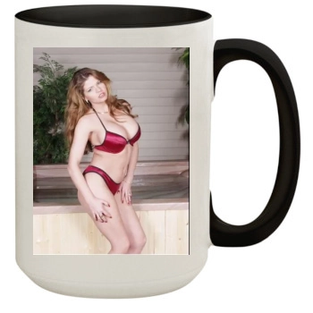 June Summers 15oz Colored Inner & Handle Mug