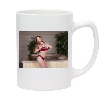 June Summers 14oz White Statesman Mug