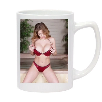 June Summers 14oz White Statesman Mug