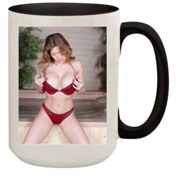 June Summers 15oz Colored Inner & Handle Mug