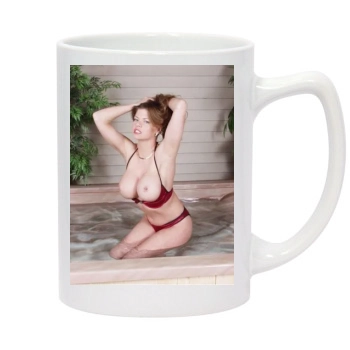 June Summers 14oz White Statesman Mug