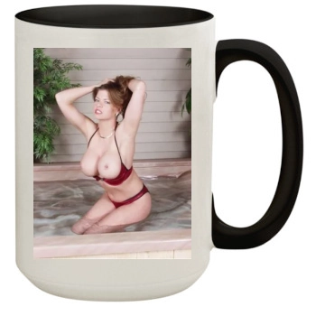 June Summers 15oz Colored Inner & Handle Mug