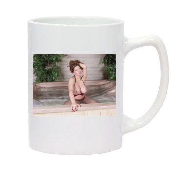 June Summers 14oz White Statesman Mug