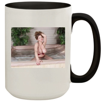 June Summers 15oz Colored Inner & Handle Mug