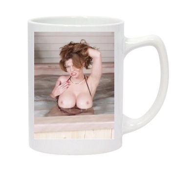 June Summers 14oz White Statesman Mug