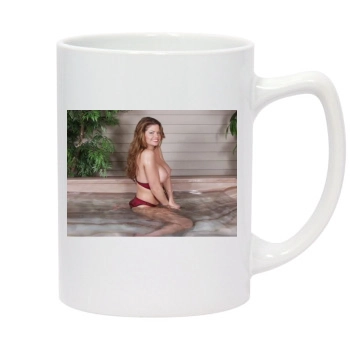 June Summers 14oz White Statesman Mug