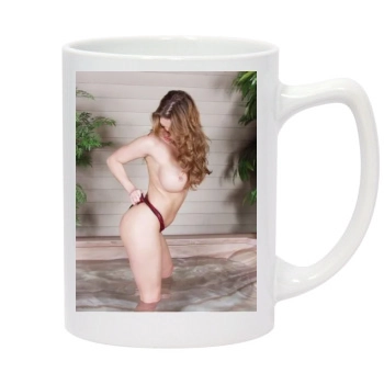 June Summers 14oz White Statesman Mug