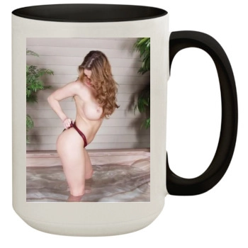 June Summers 15oz Colored Inner & Handle Mug