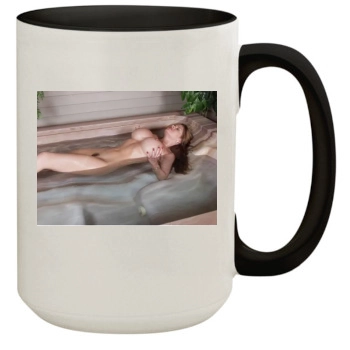 June Summers 15oz Colored Inner & Handle Mug