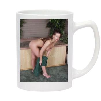 June Summers 14oz White Statesman Mug