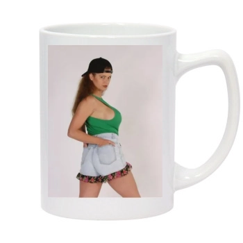 June Summers 14oz White Statesman Mug