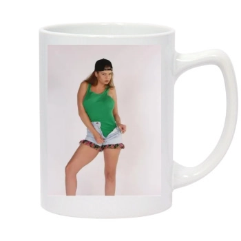 June Summers 14oz White Statesman Mug