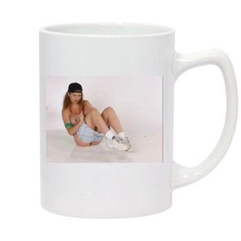 June Summers 14oz White Statesman Mug