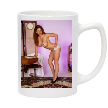 June Summers 14oz White Statesman Mug