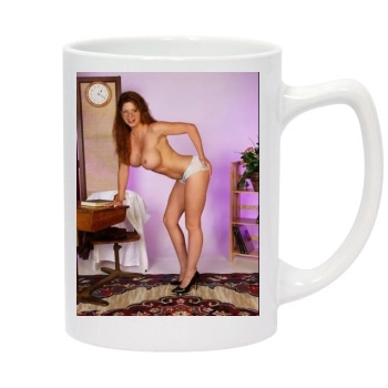 June Summers 14oz White Statesman Mug