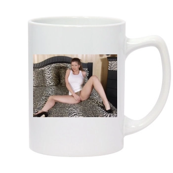 June Summers 14oz White Statesman Mug