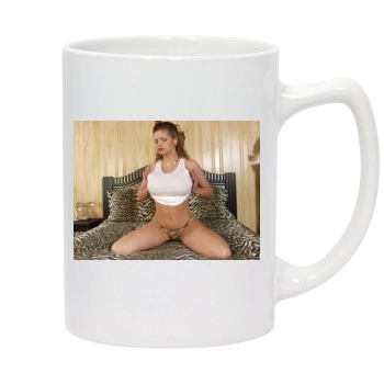 June Summers 14oz White Statesman Mug