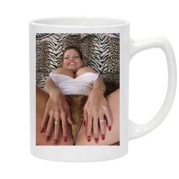 June Summers 14oz White Statesman Mug