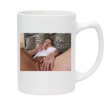 June Summers 14oz White Statesman Mug