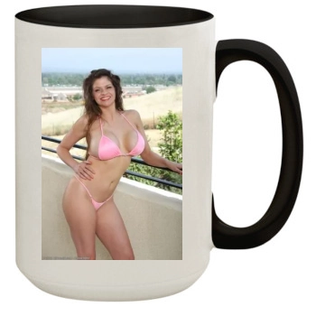 June Summers 15oz Colored Inner & Handle Mug