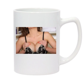 June Summers 14oz White Statesman Mug