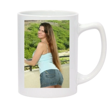 June Summers 14oz White Statesman Mug