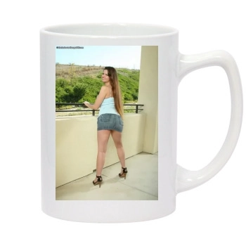 June Summers 14oz White Statesman Mug