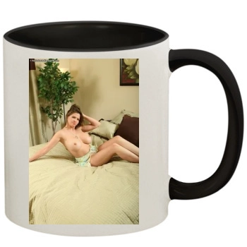 June Summers 11oz Colored Inner & Handle Mug