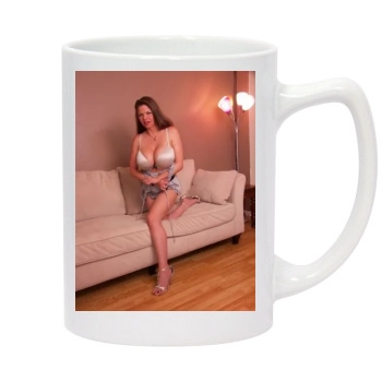 June Summers 14oz White Statesman Mug