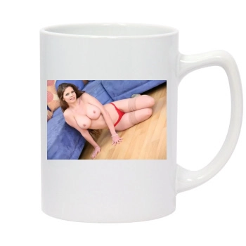 June Summers 14oz White Statesman Mug