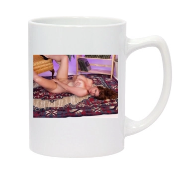 June Summers 14oz White Statesman Mug