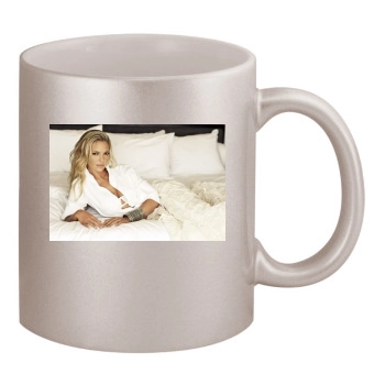 Katherine Heigl 11oz Metallic Silver Mug