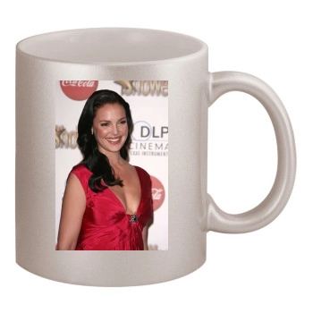 Katherine Heigl 11oz Metallic Silver Mug